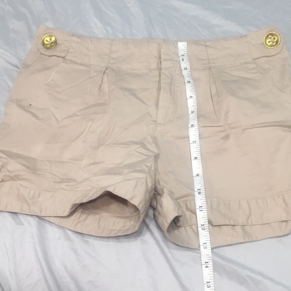 1955 Vintage Shorts 955 Vintage Khaki Shorts With Gold Buttons Sz